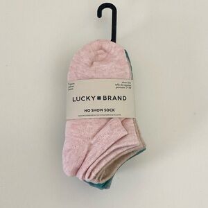 \Lucky Brand\ NWT Kids No Show Socks